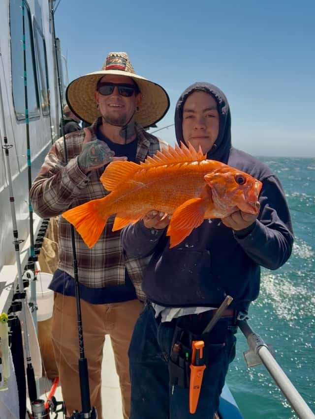 Big lings and vermillion rockfish in shallow water β photo 3