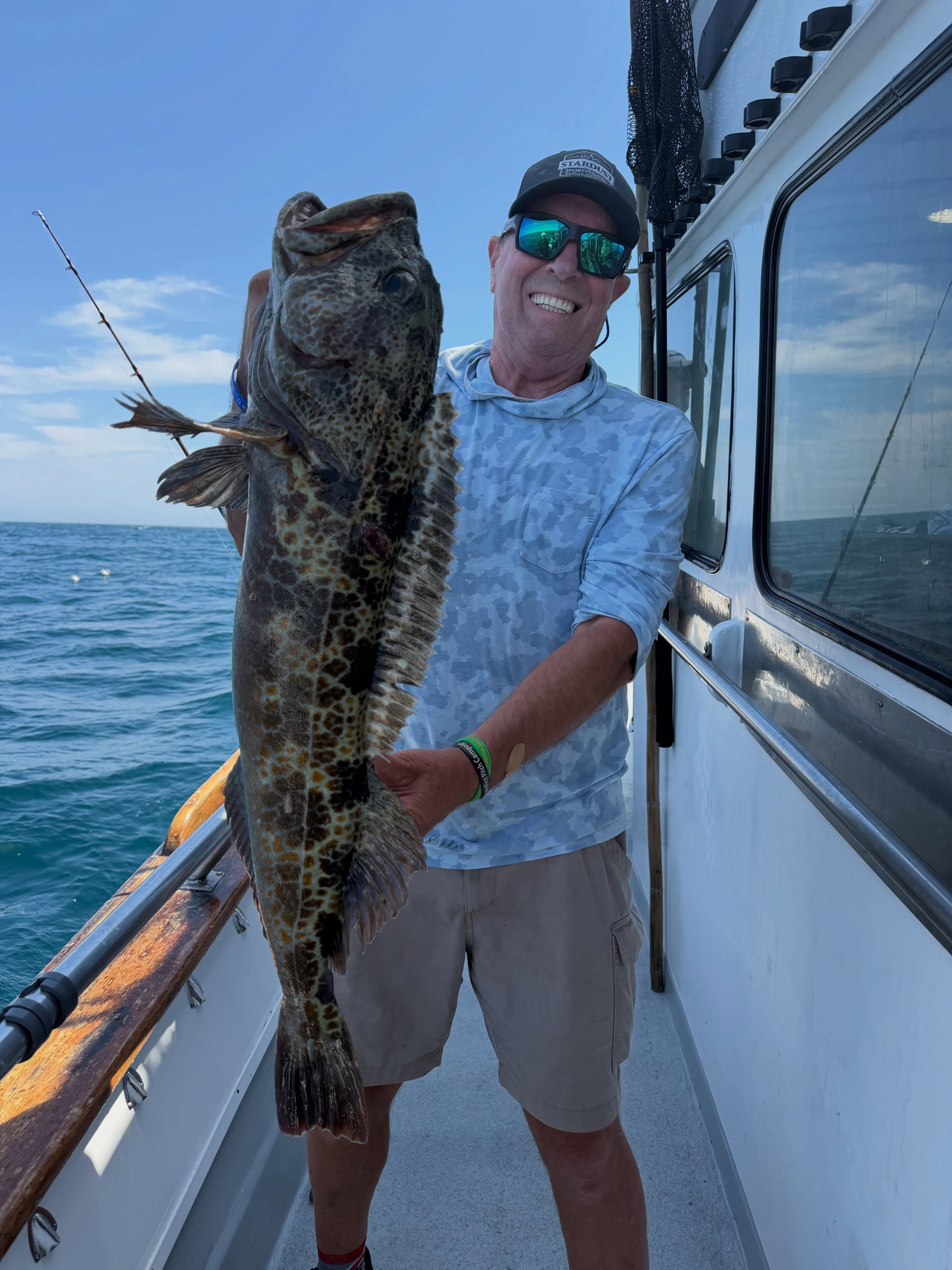 Lingcod limits again with giant reds aboard the Stardust
