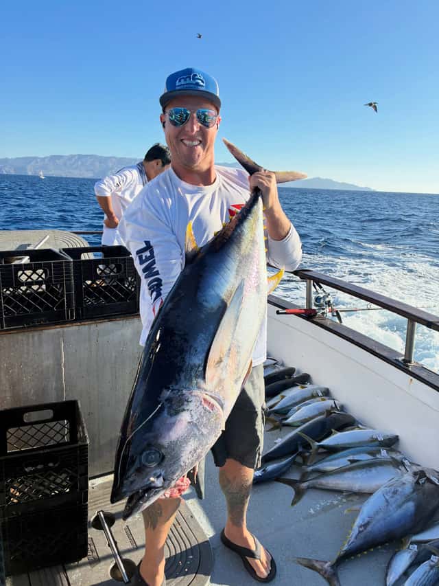 Yellowtail caught before the storm shut fishing down — photo 6