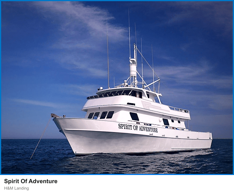 Spirit of Adventure at H&M Landing