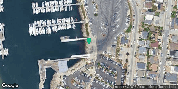 Satellite view of Bayside Marine in Santa Cruz, CA