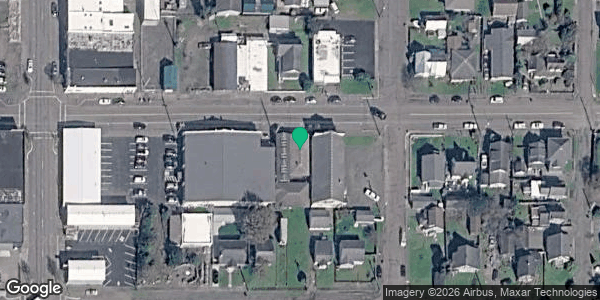Satellite view of Columbia River Bait Co. in Ilwaco, WA