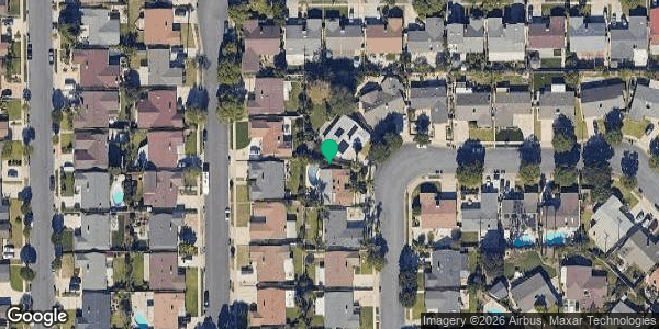 Satellite view of Fishermen's Hardware in Huntington Beach, CA