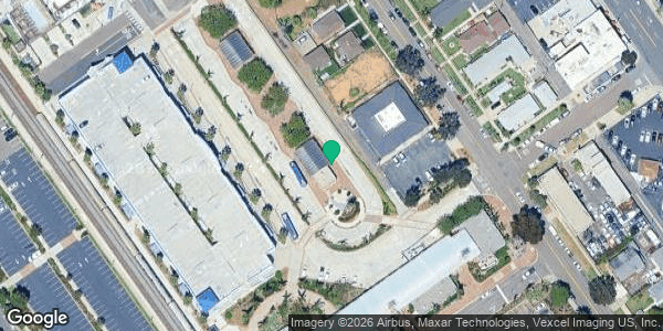 Satellite view of Oceanside Pier & Bait in Oceanside, CA