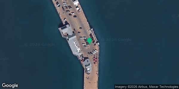 Satellite view of Stearns Wharf Bait & Tackle in Santa Barbara, CA