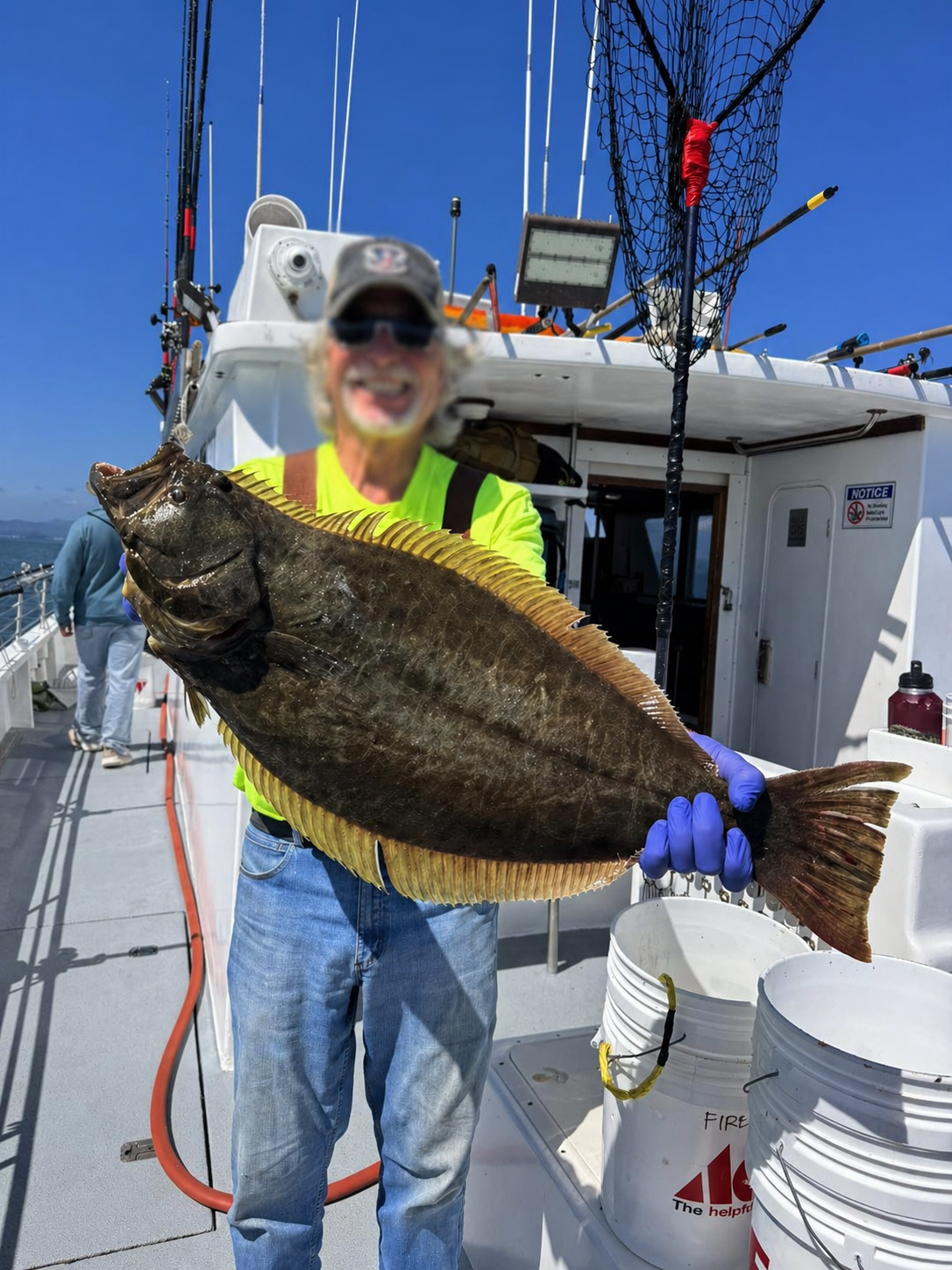 Berkeley Flats Halibut — Stripers Are Fading, the Flatties Are Firing